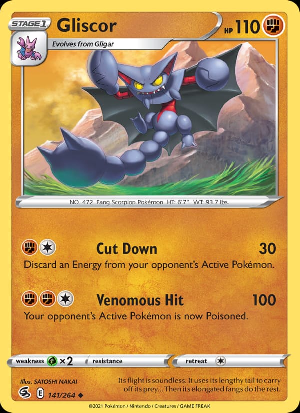 Gliscor, SWSH08: Fusion Strike · 141/264