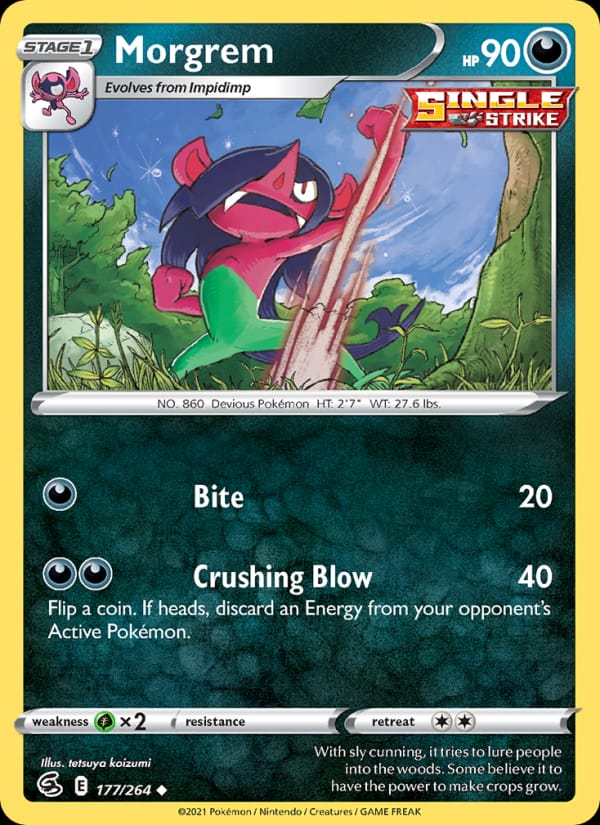 Morgrem, SWSH08: Fusion Strike · 177/264