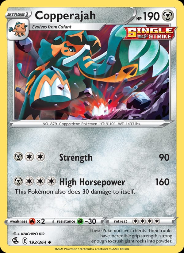 Copperajah, SWSH08: Fusion Strike · 192/264