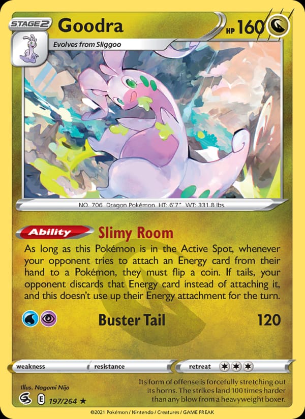 Goodra, SWSH08: Fusion Strike · 197/264