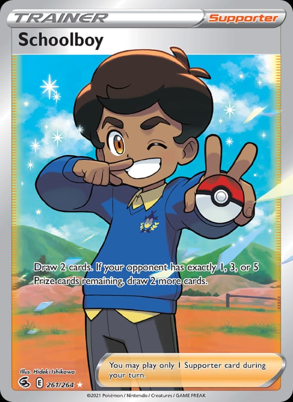 Schoolboy, SWSH08: Fusion Strike · 261/264