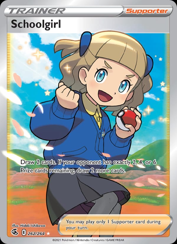 Schoolgirl, SWSH08: Fusion Strike · 262/264