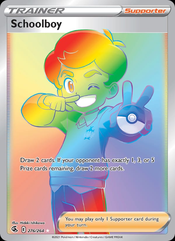 Schoolboy, SWSH08: Fusion Strike · 276/264