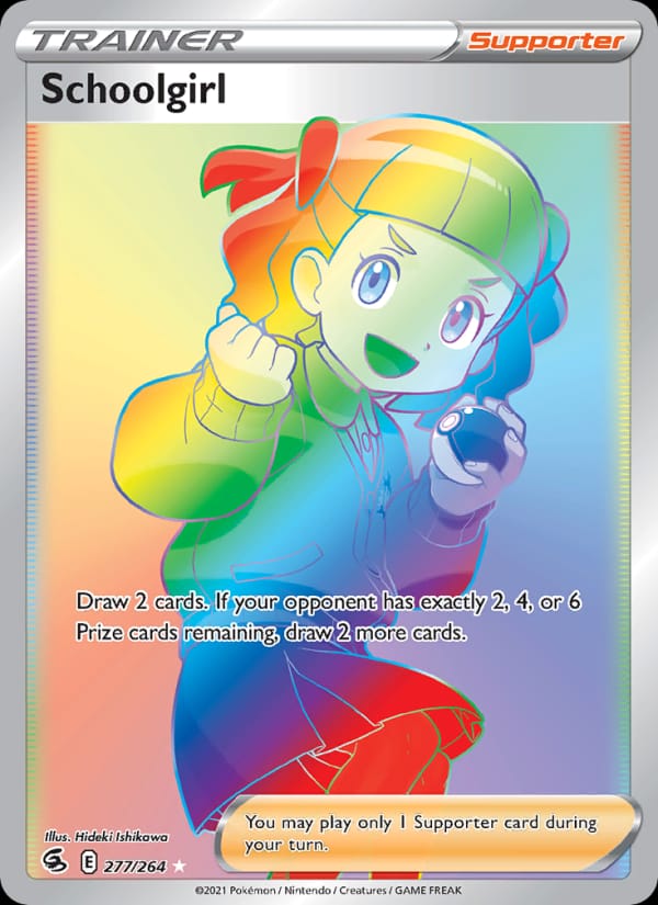 Schoolgirl, SWSH08: Fusion Strike · 277/264