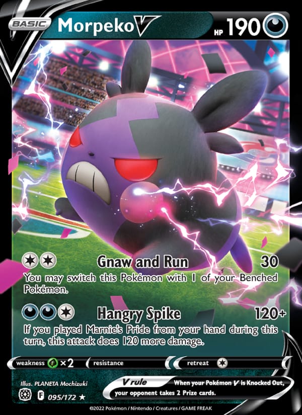 Morpeko V, SWSH09: Brilliant Stars · 095/172