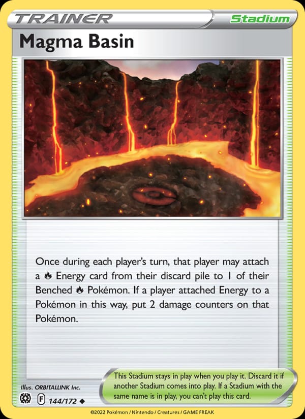 Magma Basin, SWSH09: Brilliant Stars · 144/172