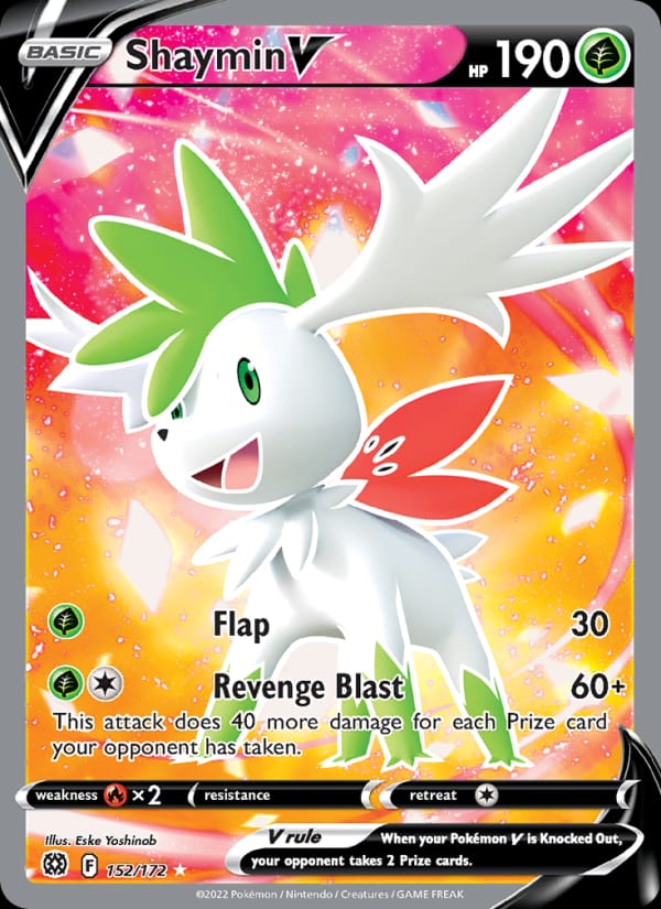 Shaymin V, SWSH09: Brilliant Stars · 152/172