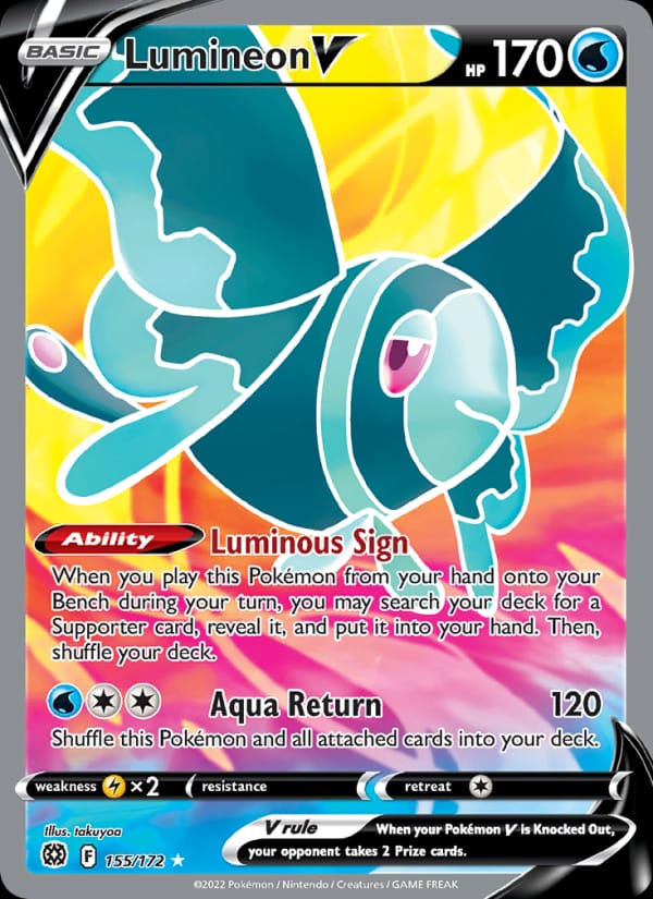 Lumineon V, SWSH09: Brilliant Stars · 155/172
