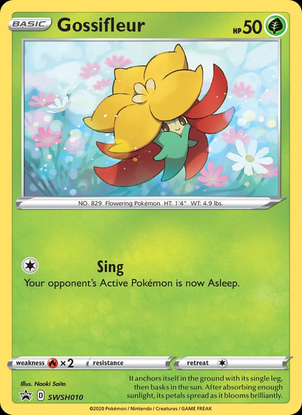 Gossifleur, SWSH: Sword & Shield Promo Cards · SWSH010