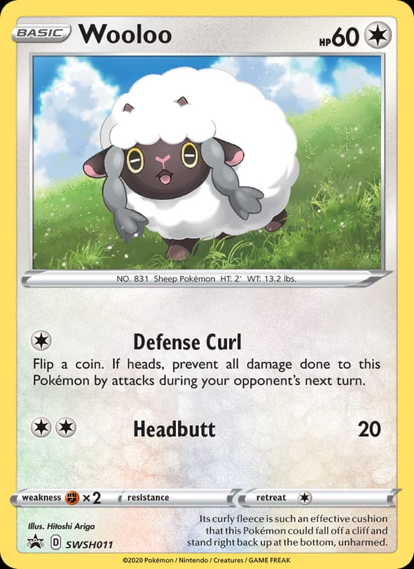 Wooloo, SWSH: Sword & Shield Promo Cards · SWSH011