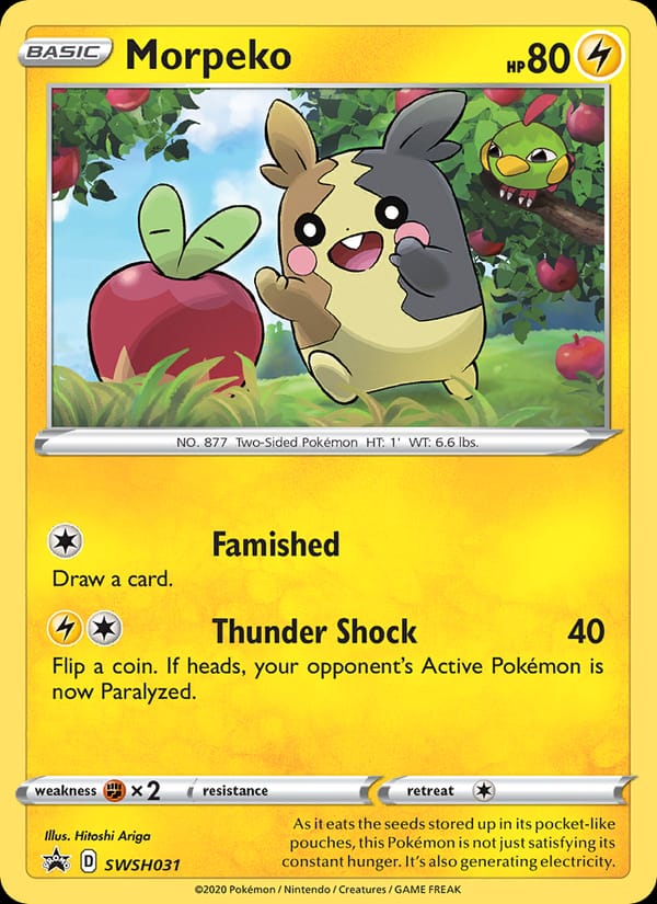 Morpeko, SWSH: Sword & Shield Promo Cards · SWSH031