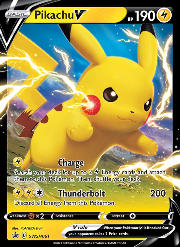 Pikachu V, SWSH: Sword & Shield Promo Cards · SWSH061