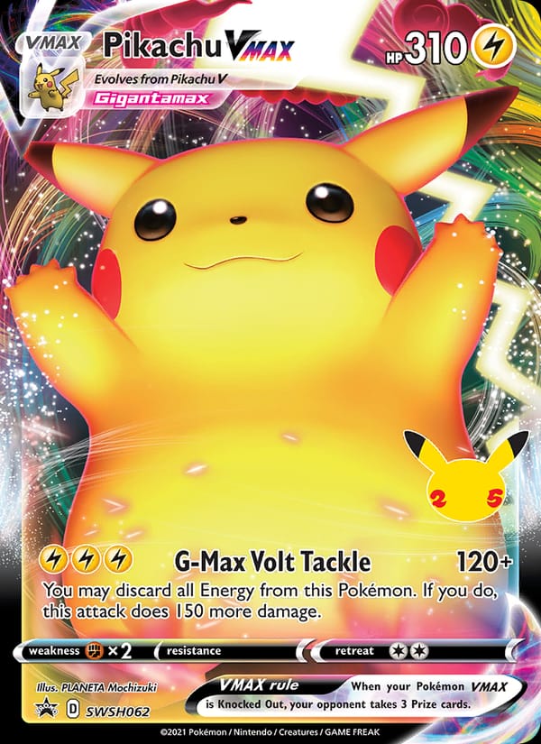 Pikachu VMAX, SWSH: Sword & Shield Promo Cards · SWSH062