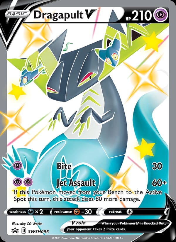 Dragapult V, SWSH: Sword & Shield Promo Cards · SWSH096