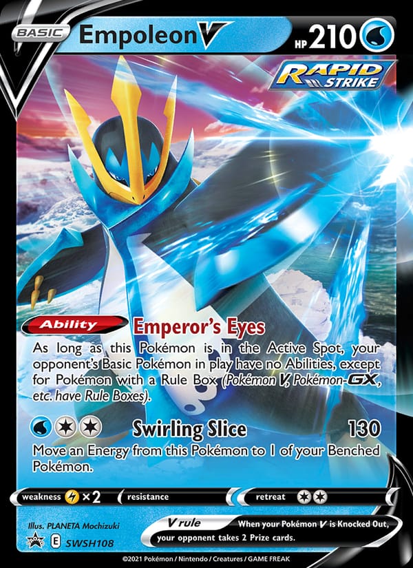 Empoleon V, SWSH: Sword & Shield Promo Cards · SWSH108