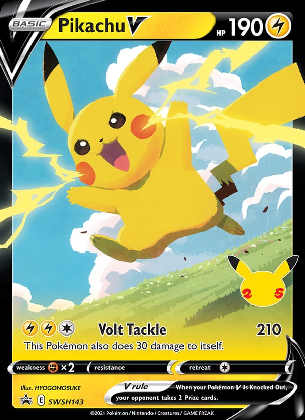 Pikachu V, SWSH: Sword & Shield Promo Cards · SWSH143
