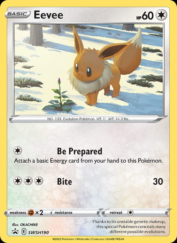 Eevee, SWSH: Sword & Shield Promo Cards · SWSH190