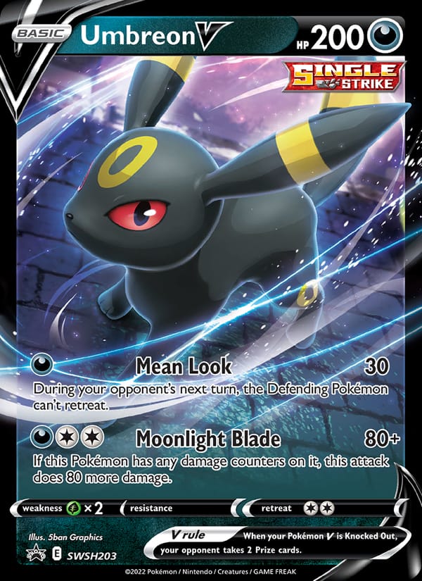 Umbreon V, SWSH: Sword & Shield Promo Cards · SWSH203