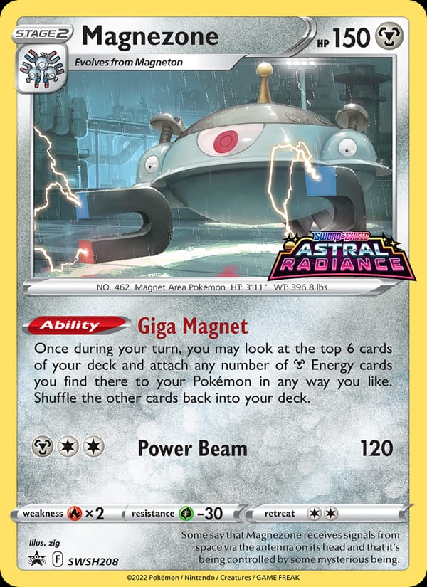 Magnezone, SWSH: Sword & Shield Promo Cards · SWSH208