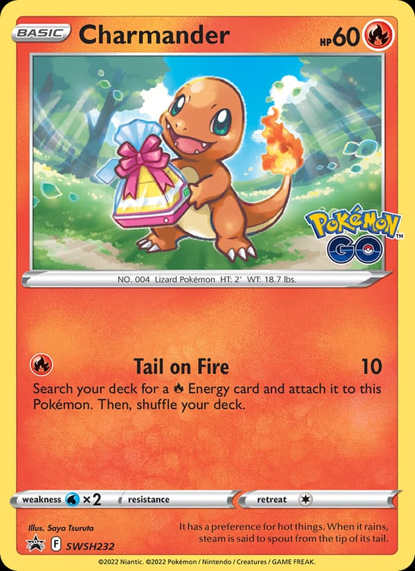 Charmander, SWSH: Sword & Shield Promo Cards · SWSH232