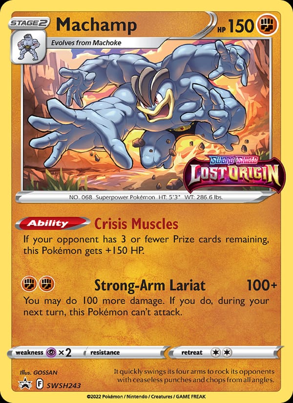 Machamp, SWSH: Sword & Shield Promo Cards · SWSH243