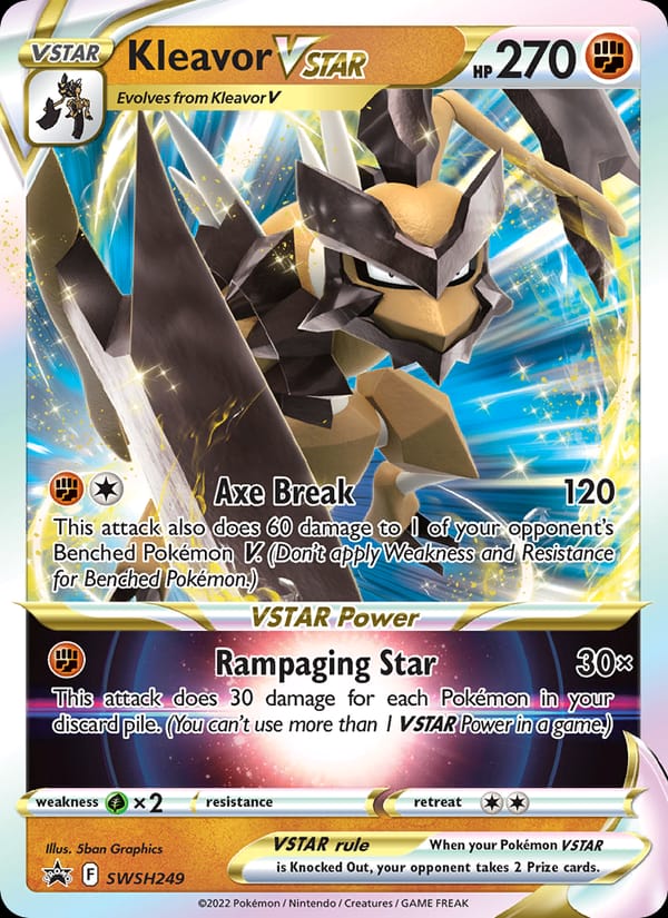 Kleavor VSTAR, Jumbo Cards · SWSH249