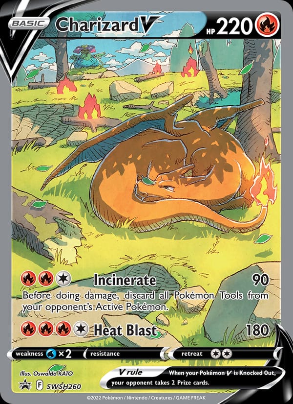 Charizard V, SWSH: Sword & Shield Promo Cards · SWSH260