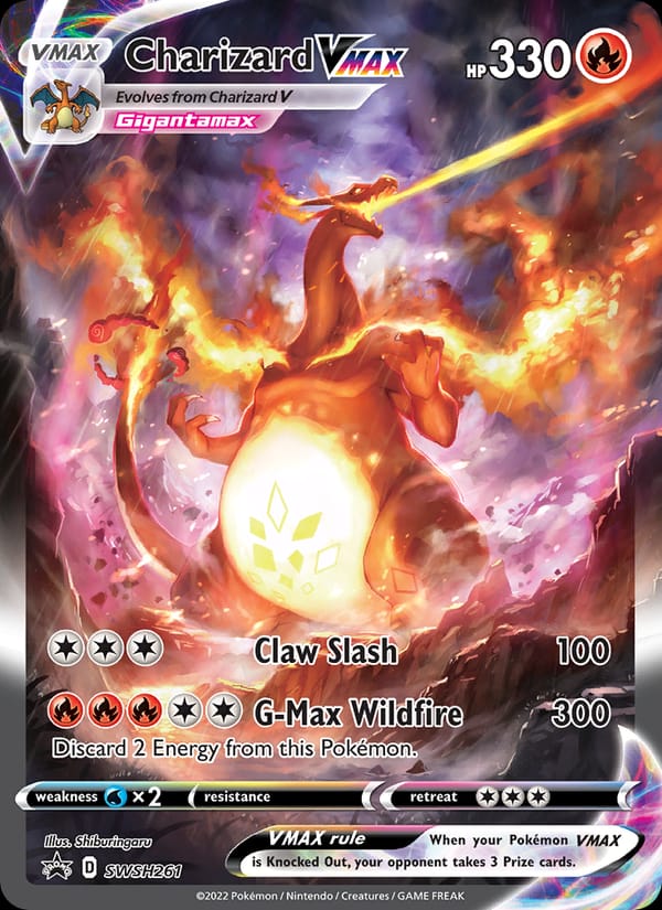 Charizard VMAX, SWSH: Sword & Shield Promo Cards · SWSH261
