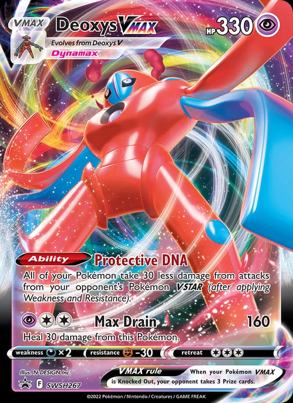 Deoxys VMAX, SWSH: Sword & Shield Promo Cards · SWSH267
