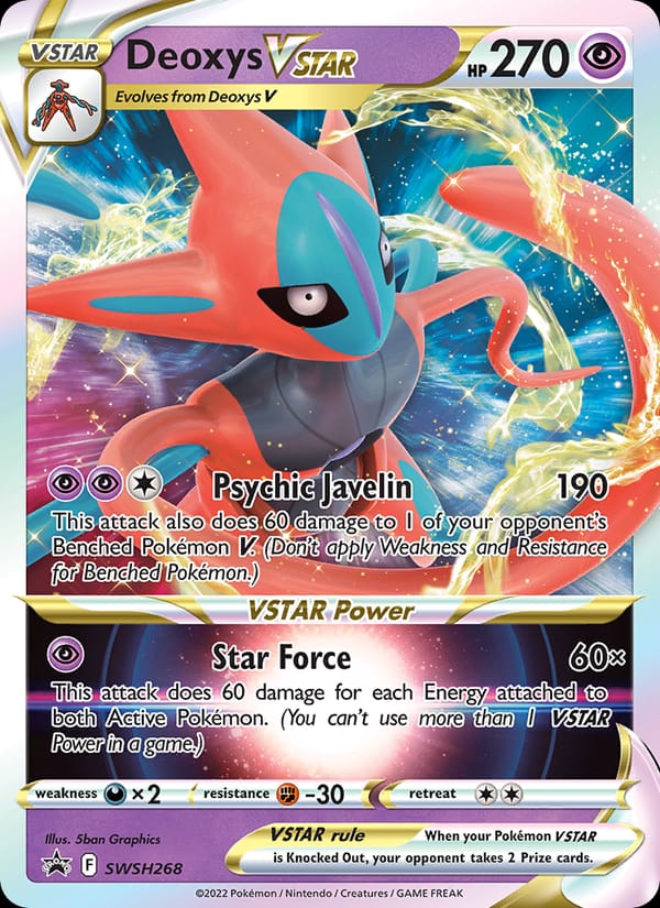 Deoxys VSTAR, SWSH: Sword & Shield Promo Cards · SWSH268