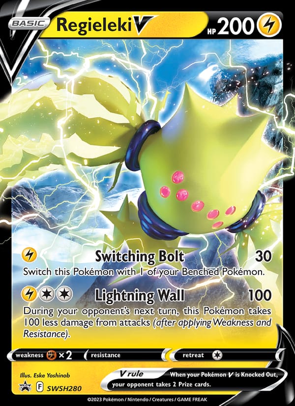 Regieleki V, SWSH: Sword & Shield Promo Cards · SWSH280