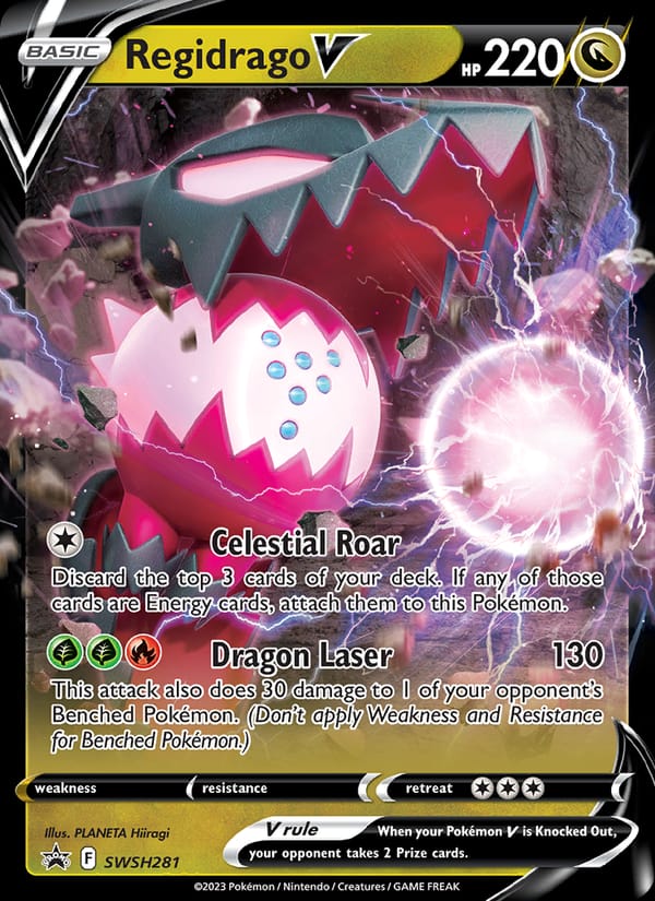 Regidrago V, SWSH: Sword & Shield Promo Cards · SWSH281