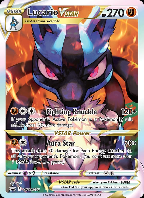 Lucario VSTAR, SWSH: Sword & Shield Promo Cards · SWSH291