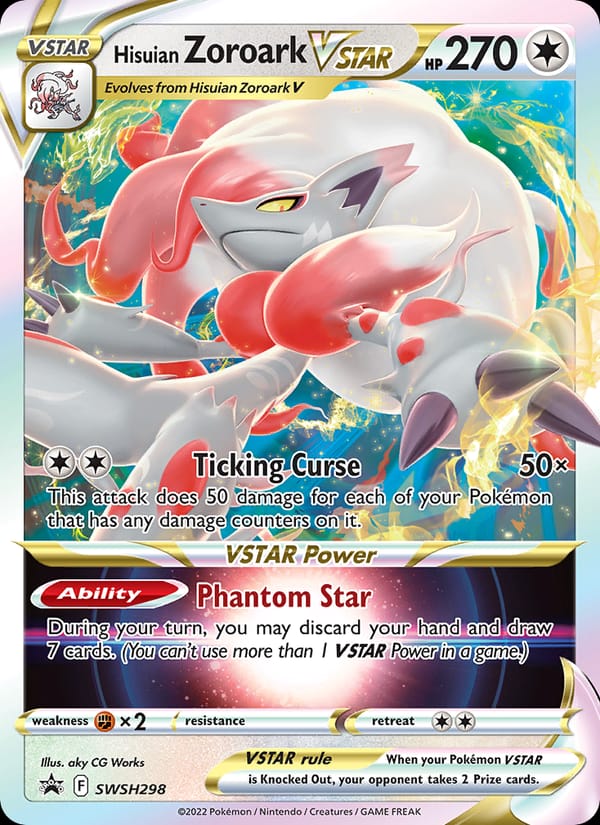 Hisuian Zoroark VSTAR, SWSH: Sword & Shield Promo Cards · SWSH298