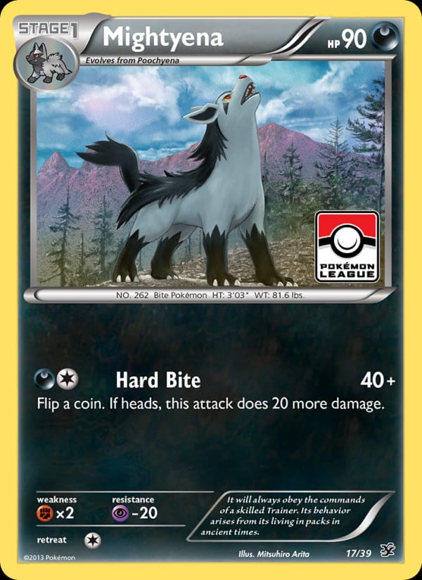 Mightyena, Kalos Starter Set · 17/39