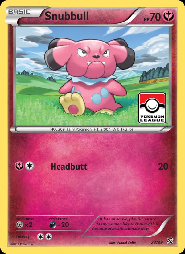 Snubbull, Kalos Starter Set · 22/39