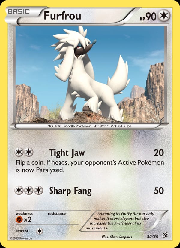 Furfrou, Kalos Starter Set · 32/39