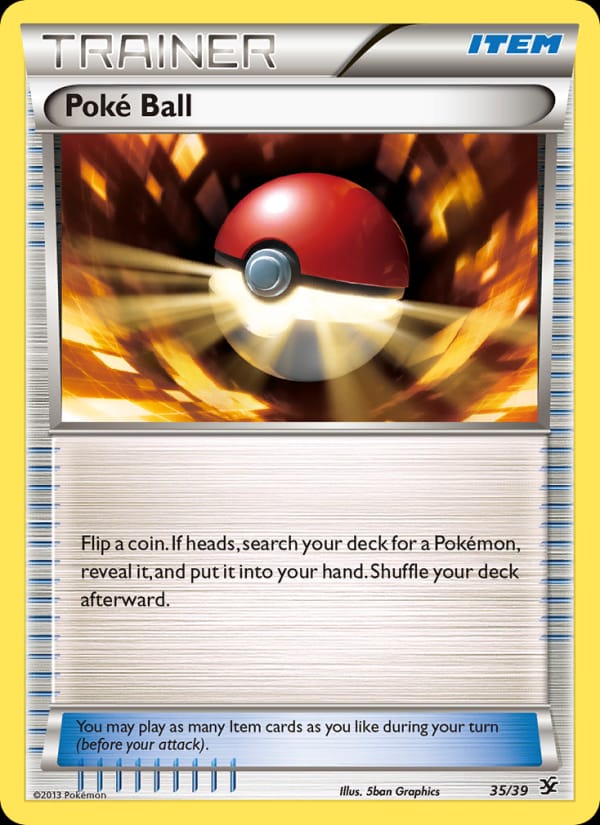 Poke Ball, Kalos Starter Set · 35/39