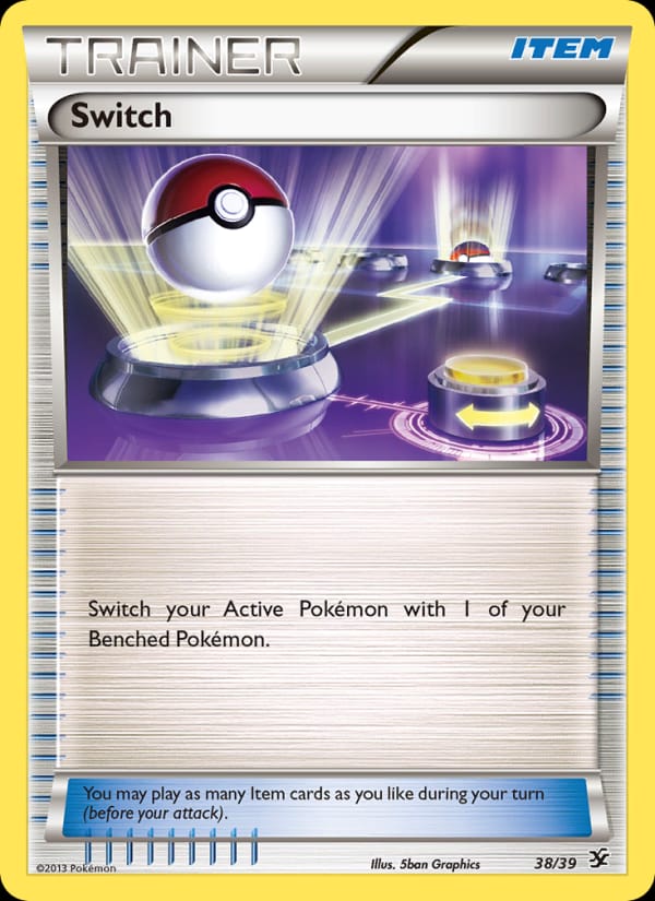 Switch, Kalos Starter Set · 38/39