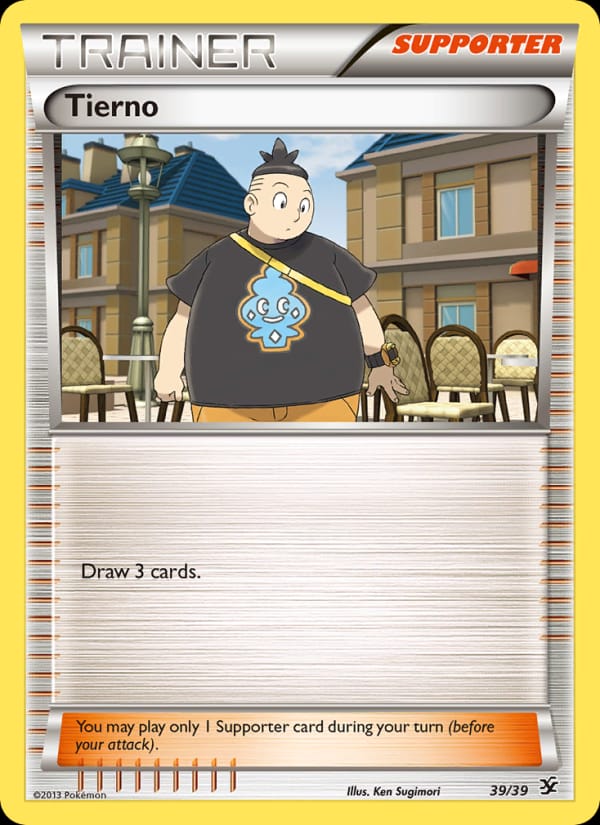 Tierno, Kalos Starter Set · 39/39
