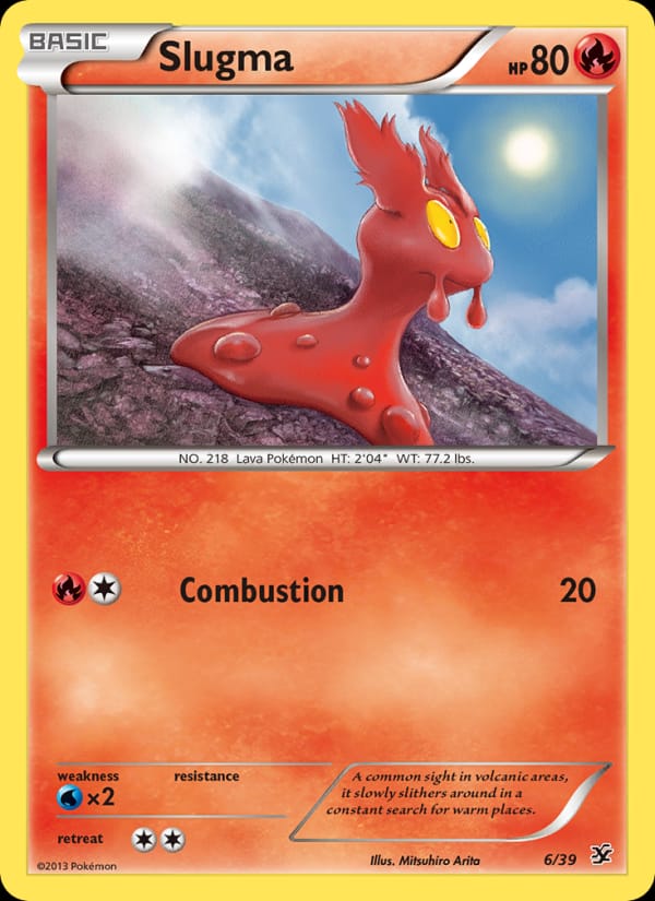 Slugma, Kalos Starter Set · 6/39