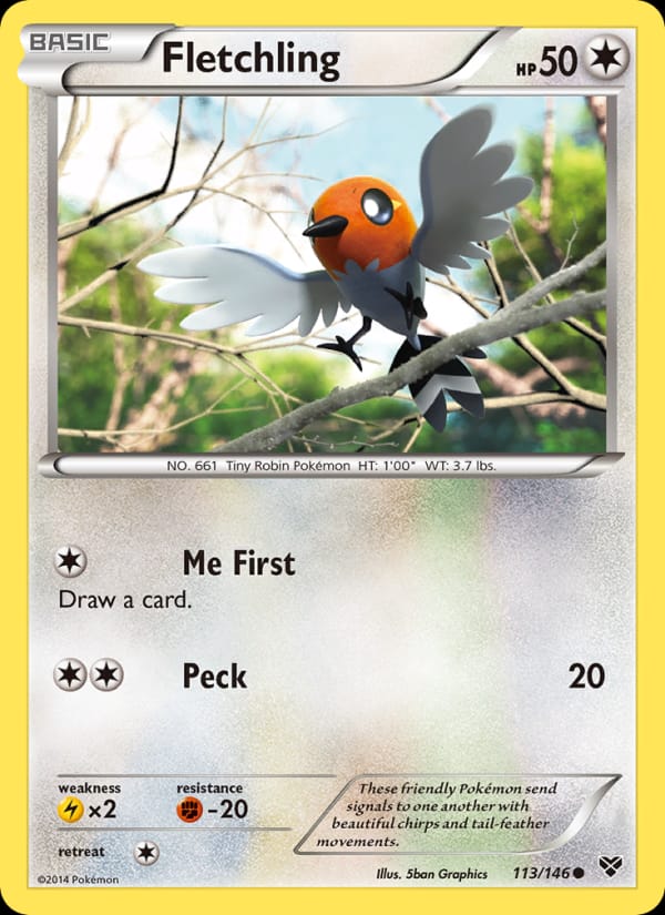 Fletchling, XY Base Set · 113/146