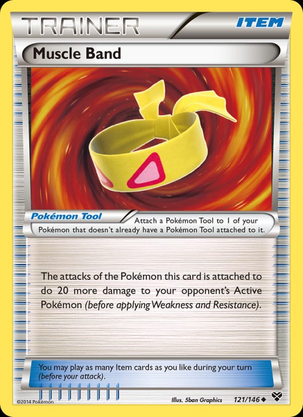 Muscle Band, XY Base Set · 121/146