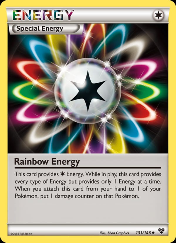 Rainbow Energy, XY Base Set · 131/146