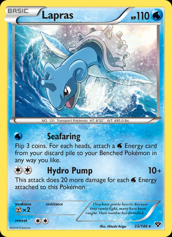 Lapras, XY Base Set · 35/146