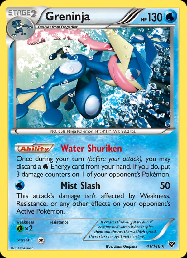 Greninja, XY Base Set · 41/146