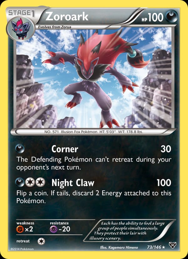 Zoroark, XY Base Set · 73/146