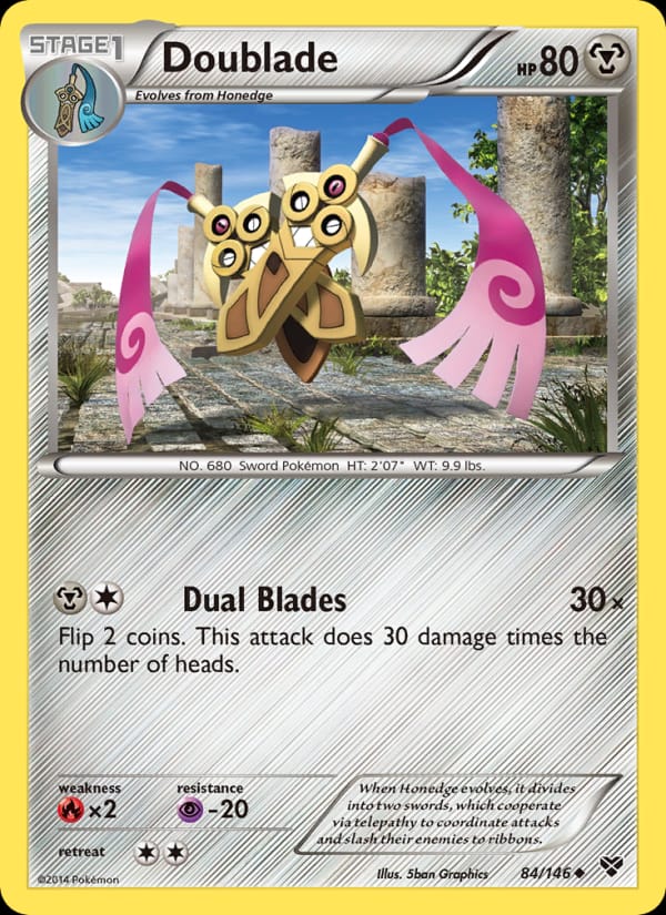 Doublade, XY Base Set · 84/146