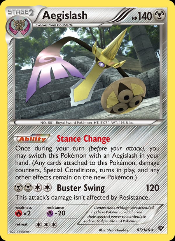 Aegislash, XY Base Set · 85/146