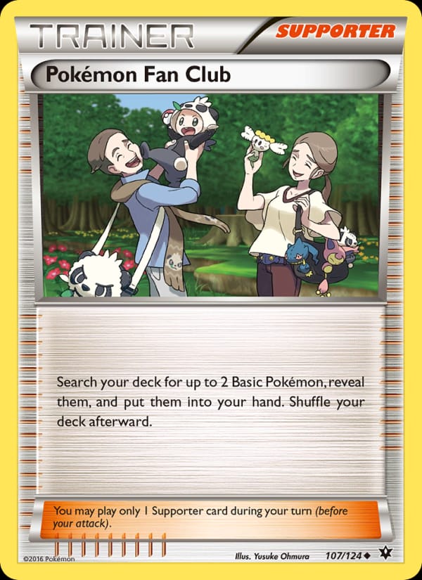 Pokemon Fan Club, XY - Fates Collide · 107/124